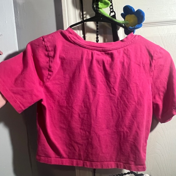 Pink cropped tee - Picture 3 of 3
